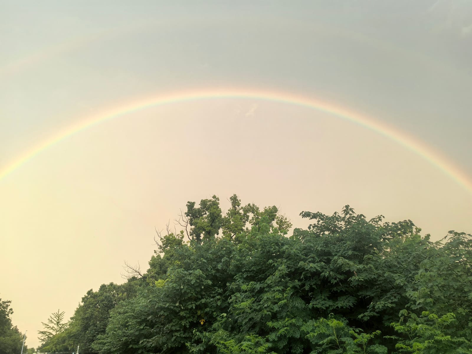 雨后，遇见双层彩虹 3